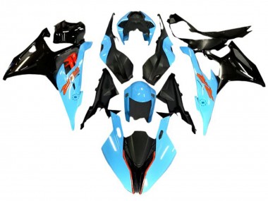 Wholesale 2019-2022 BMW S1000RR Motorcycle Fairings - Light Blue Black Red