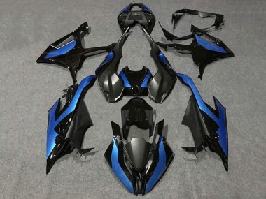 Wholesale 2019-2022 BMW S1000RR Motorcycle Fairings - Black Metallic Blue