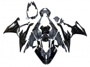 Wholesale 2019-2022 BMW S1000RR Motorcycle Fairings - Glossy Black Matte Black