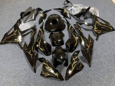 Wholesale 2019-2022 BMW S1000RR Motorcycle Fairings - Black Gold