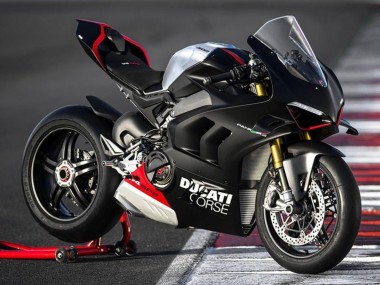 Wholesale 2022-2024 Ducati Panigale V4 V4S Motorcycle Fairings - Matte Black Silver Red