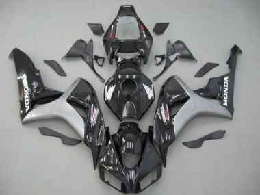 Wholesale 2006-2007 Honda CBR1000RR Motorcycle Fairing - Silver Glossy Black