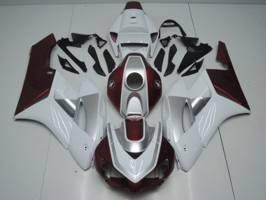 Wholesale 2006-2007 Honda CBR1000RR Motorcycle Fairings - White Silver Glossy Black