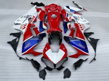 Wholesale 2017-2023 Honda CBR1000RR Motorcycle Fairings - White Red Blue HRC