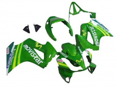 Wholesale 2002-2013 Honda VFR 800 Motorcycle Fairings - Green MoviStar Castrol