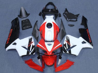 Wholesale 2005-2006 Honda CBR600RR Motorcycle Fairings - Black White Red