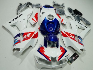 Wholesale 2013-2023 Honda CBR600RR Motorcycle Fairings - White Red Blue Fireblade