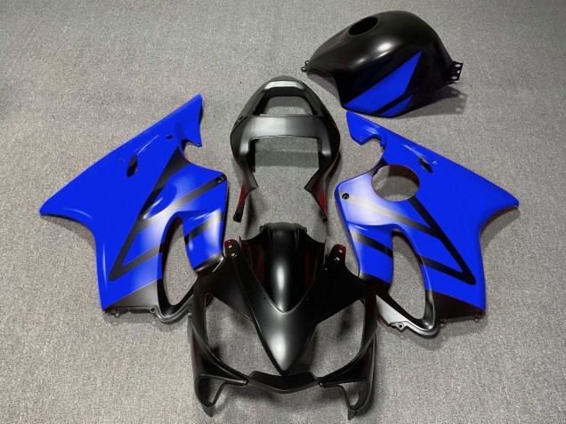 2001-2003 Honda CBR600 F4i Motorcycle Fairings - Blue Matte Black