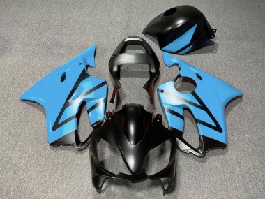 Wholesale 2001-2003 Honda CBR600 F4i Motorcycle Fairings - Light Blue Matte Black