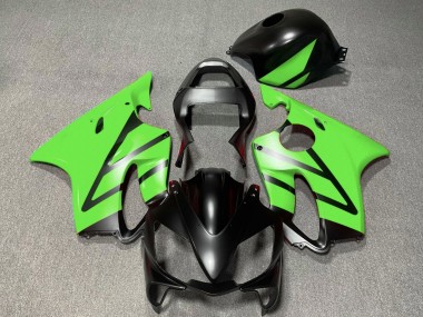 Wholesale 2001-2003 Honda CBR600 F4i Motorcycle Fairings - Green Matte Black