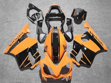 Wholesale 2001-2003 Honda CBR600 F4i Motorcycle Fairings - Orange Glossy Black Stripe