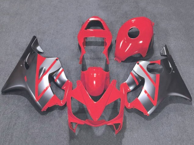 2001-2003 Honda CBR600 F4i Motorcycle Fairing - Silver Red