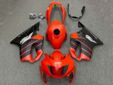 Wholesale 2004-2007 Honda CBR600 F4i Motorcycle Fairings - Red Matte Black