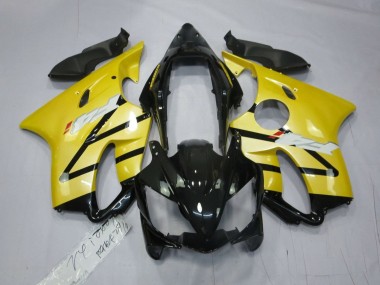 Wholesale 2004-2007 Honda CBR600 F4i Motorcycle Fairings - Yellow Glossy Black
