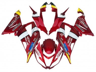 Wholesale 2013-2018 Kawasaki ZX6R Motorcycle Fairings - Red Yellow White Blue