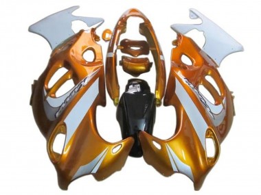Wholesale 2004-2006 Suzuki GSX600F/GSX750F Motorcycle Fairings - Orange White