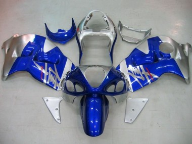 Wholesale 1996-2007 Suzuki GSXR 1300 Hayabusa Motorcycle Fairings - Blue Silver Red