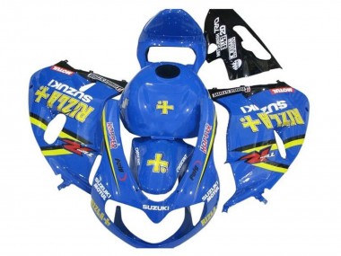 Wholesale 1998-2003 Suzuki TL1000R Motorcycle Fairings - Blue Yellow Black Rizla Hopper Motul