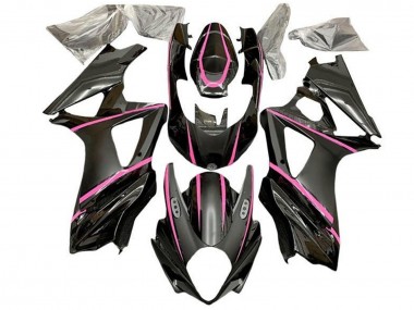 Wholesale 2005-2006 Suzuki GSXR 1000 Motorcycle Fairings - Glossy Black Matte Black Pink