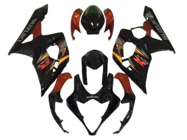 Wholesale 2005-2006 Suzuki GSXR 1000 Motorcycle Fairings - Black Red Yellow Grey