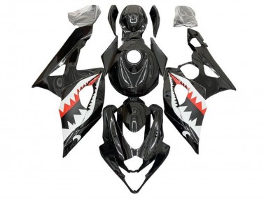 Wholesale 2005-2006 Suzuki GSXR 1000 Motorcycle Fairings - Black White Red Shark