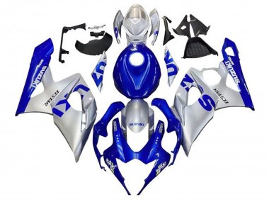 Wholesale 2005-2006 Suzuki GSXR 1000 Motorcycle Fairings - Blue Silver