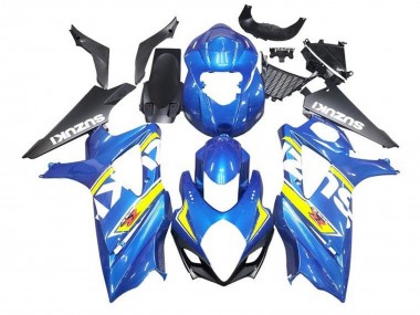 Wholesale 2005-2006 Suzuki GSXR 1000 Motorcycle Fairings - Blue Yellow White Black