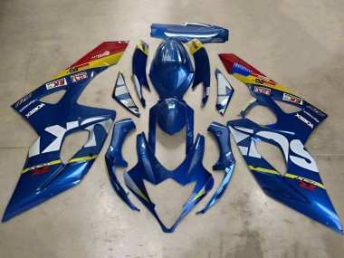 Wholesale 2005-2006 Suzuki GSXR 1000 Motorcycle Fairings - Blue White Yellow Red