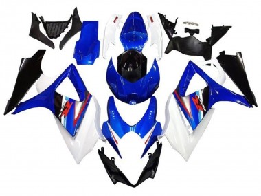 Wholesale 2005-2006 Suzuki GSXR 1000 Motorcycle Fairings - White Blue Black Red