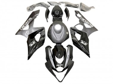 Wholesale 2005-2006 Suzuki GSXR 1000 Motorcycle Fairings - Silver Black