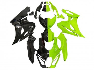 Wholesale 2017-2024 Suzuki GSXR1000 Motorcycle Fairings - Black Neon Green
