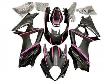 Wholesale 2007-2008 Suzuki GSXR 1000 Motorcycle Fairings - Matte Black Pink