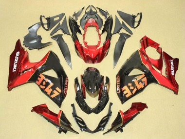 Wholesale 2009-2016 Suzuki GSXR 1000 Motorcycle Fairing Kits - Red Black