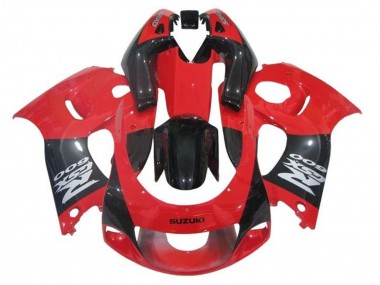 Wholesale 1996-2000 Suzuki GSXR 600 / GSXR 750 Motorcycle Fairings - Red Black Grey