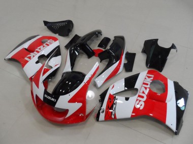 Wholesale 1996-2000 Suzuki GSXR 600 / GSXR 750 Motorcycle Fairings - Red White Black