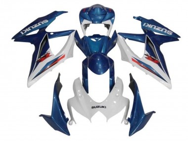 Wholesale 2008-2010 Suzuki GSXR 600 / GSXR 750 Motorcycle Fairings - Blue White Red