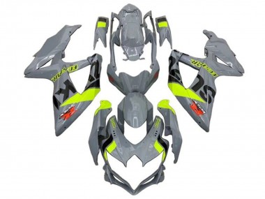 Wholesale 2008-2010 Suzuki GSXR 600 / GSXR 750 Motorcycle Fairings - Nardo Grey Neon Yellow Black Red