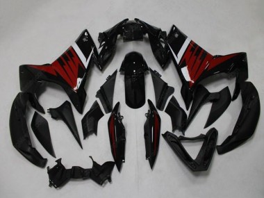 Wholesale 2009-2015 Yamaha FZ6R Motorcycle Fairings - Black Red White