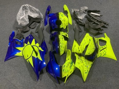 Wholesale 2022-2024 Yamaha YZF R3/R25 Motorcycle Fairings - Yellow Blue