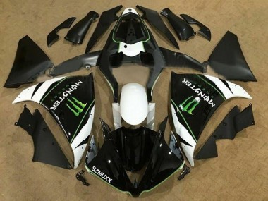 Wholesale 2009-2011 Yamaha YZF 1000 R1 Motorcycle Fairings - White Black Green Monster Energy