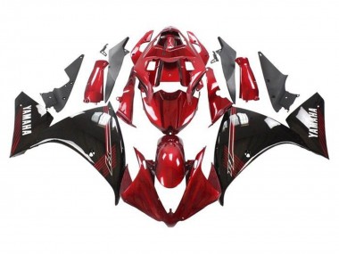 Wholesale 2009-2011 Yamaha YZF 1000 R1 Motorcycle Fairings - Red Glossy Black