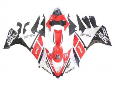 Wholesale 2009-2011 Yamaha YZF 1000 R1 Motorcycle Fairings - White Red Black Petronas