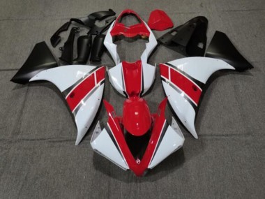 Wholesale 2012-2014 Yamaha YZF 1000 R1 Motorcycle Fairings - Red White Matte Black