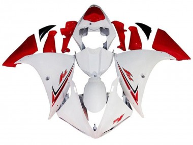 Wholesale 2012-2014 Yamaha YZF 1000 R1 Motorcycle Fairings - White Red