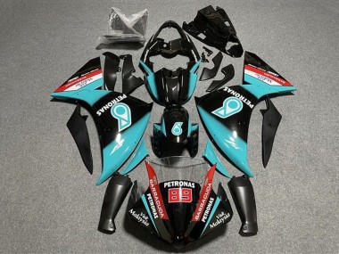 Wholesale 2012-2014 Yamaha YZF 1000 R1 Motorcycle Fairings - Glossy Black Blue Petronas