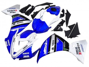 Wholesale 2012-2014 Yamaha YZF 1000 R1 Motorcycle Fairings - Blue White Black Green IVECO Yamalube Monster