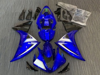 Wholesale 2012-2014 Yamaha YZF 1000 R1 Motorcycle Fairings - Blue White Black Stripe