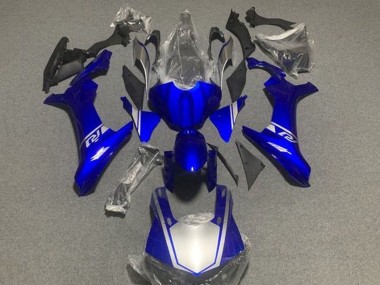Wholesale 2015-2019 Yamaha YZF 1000 R1 Motorcycle Fairings - Blue Silver