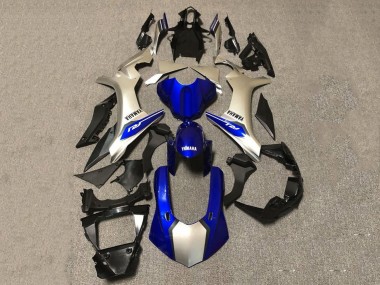 Wholesale 2020-2025 Yamaha YZF 1000 R1 Motorcycle Fairings - Silver Blue Glossy Black