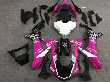 Wholesale 2020-2025 Yamaha YZF 1000 R1 Motorcycle Fairings - Pink White Glossy Black Sam